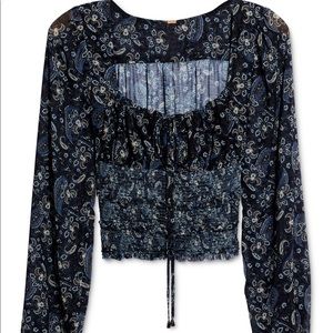 SOLD New w/tags Free people Lolita Top